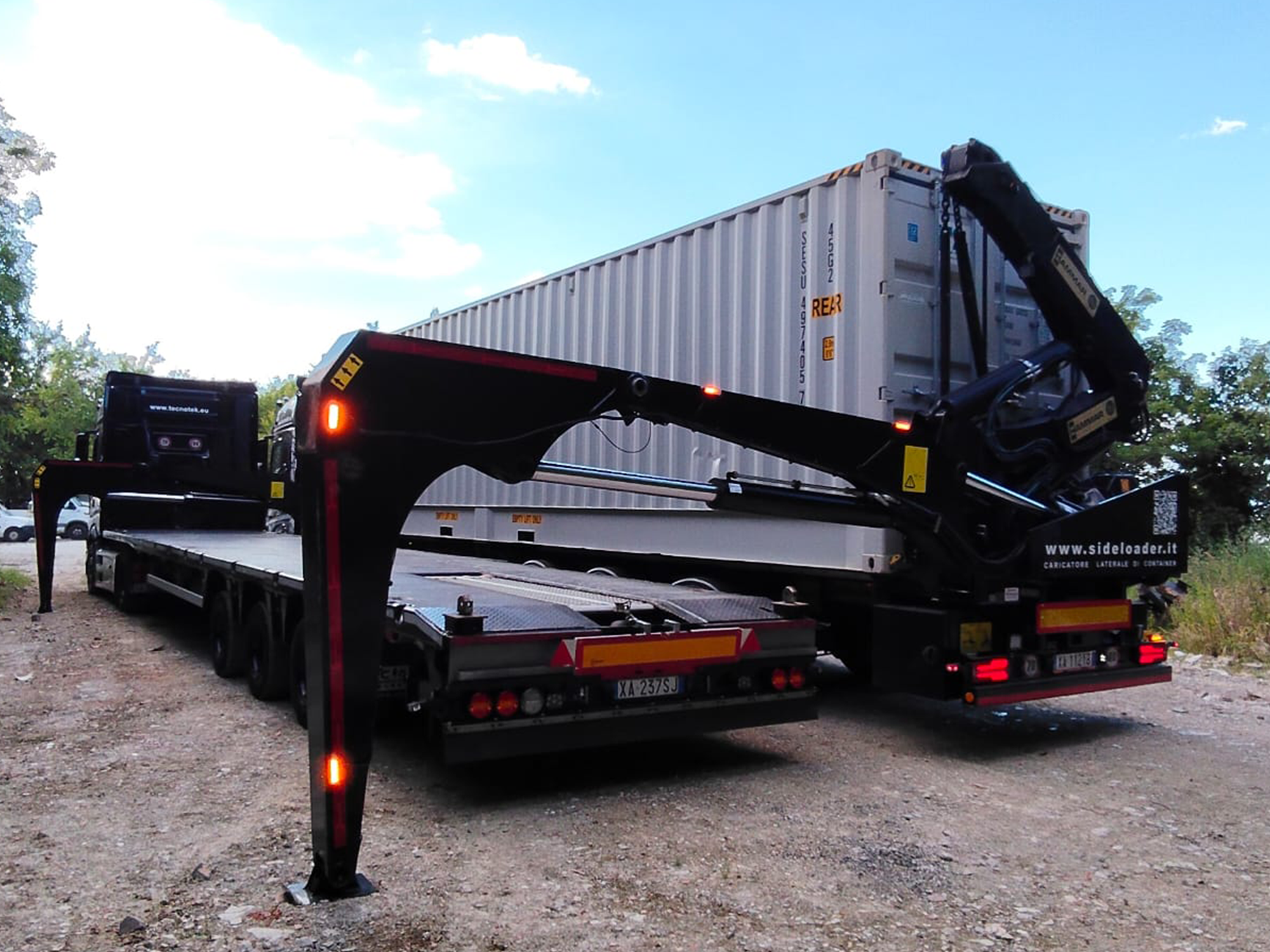 trasporto e movimentazione container